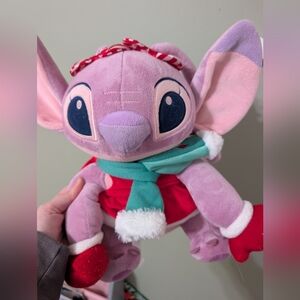 Purple Plush Toy with Scarf